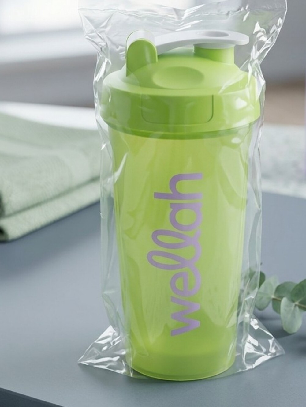 Wellah Branded Protien Shaker Bottle